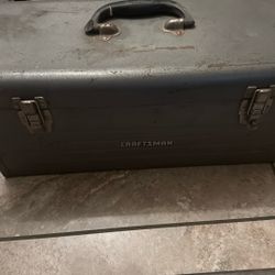 Vintage Craftsman Metal Tool Box