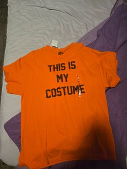 This Is My Costume Halloween T-Shirt XL