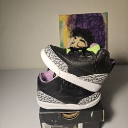 Size 6c - Kids Joker Jordan 3's - $65