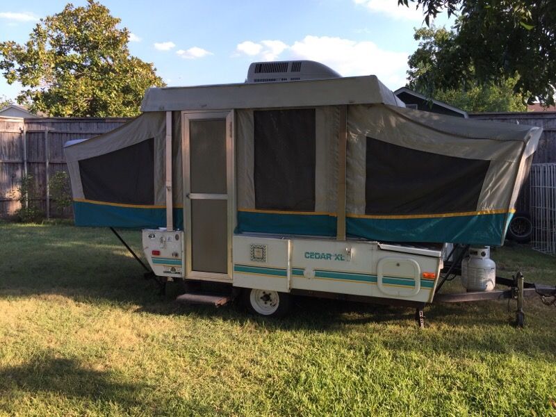 1994 Coleman Cedar XL pop up camper for Sale in Mesquite, TX OfferUp