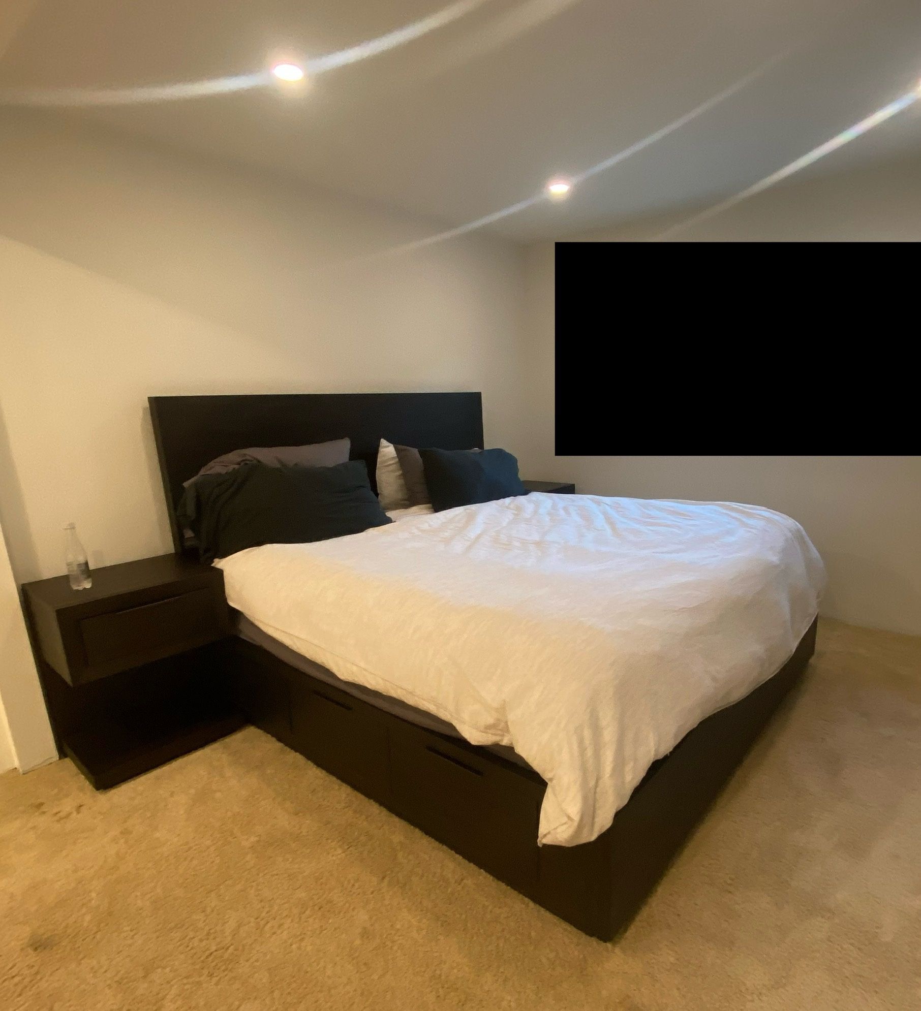 King Bed Frame With Drawer Storage