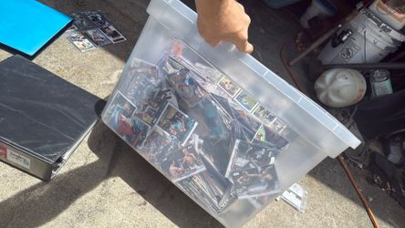 Tote full of cards from 2000s to 2026