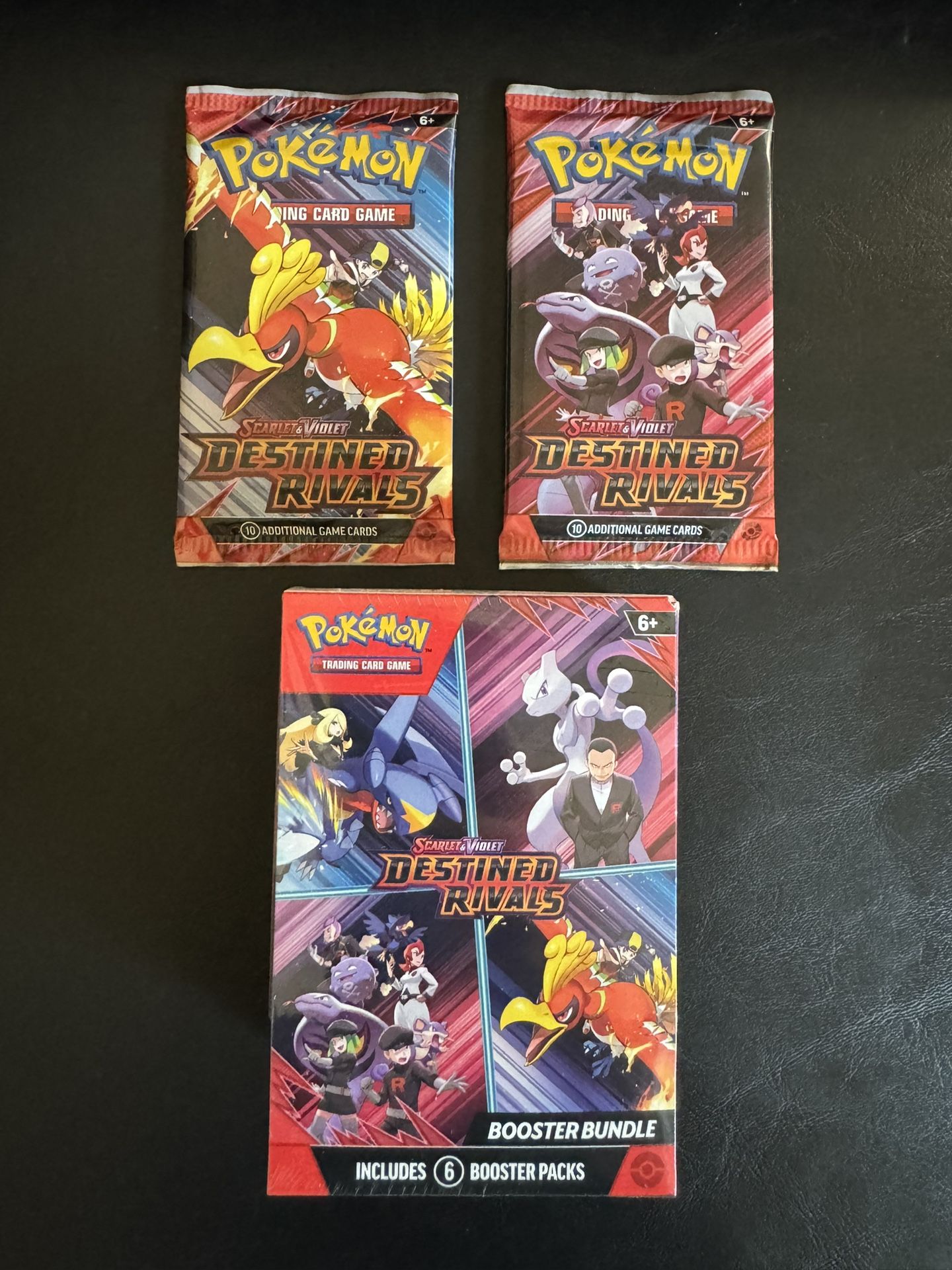 Pokemon Destined Rivals Booster Bundle And Single Packs
