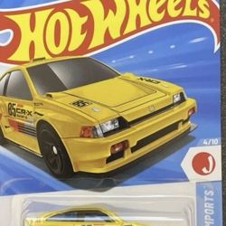 2026 Hot Wheels 1985 Honda CR-X Yellow JDM, J-IMPORTS #89