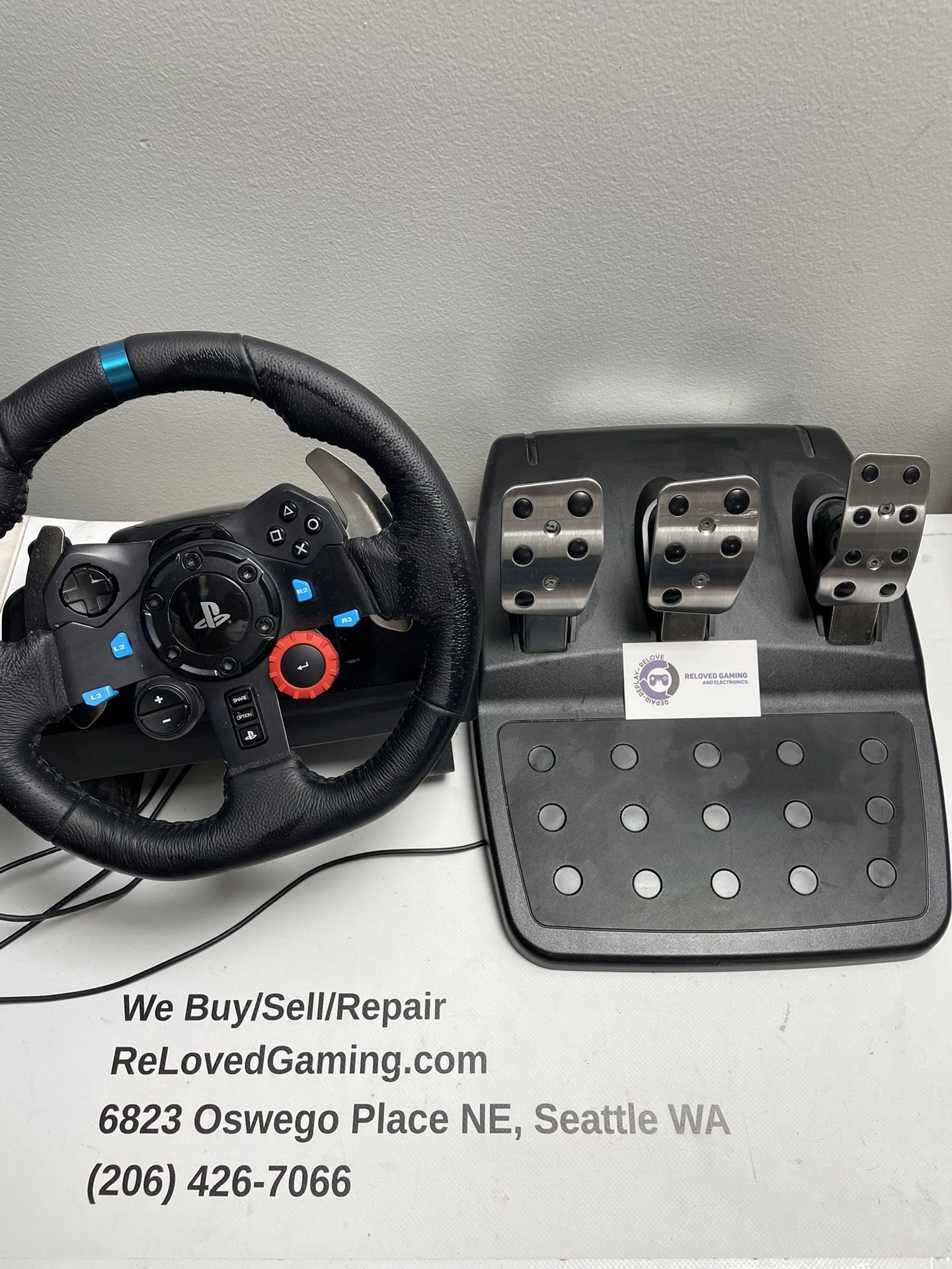 Logitech G29 Racing Wheel - For PS5 Or PS4 - For Sale Or Trade