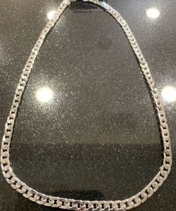 New 24” Chrome Steel Men’s/Women’s Cuban Chain