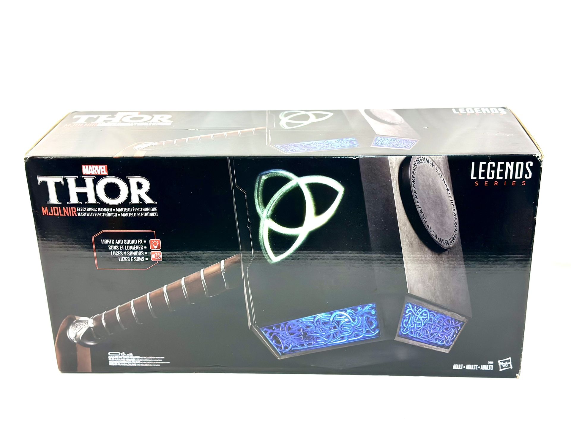 Marvel Legends Series Mjolnir Electronic Hammer -