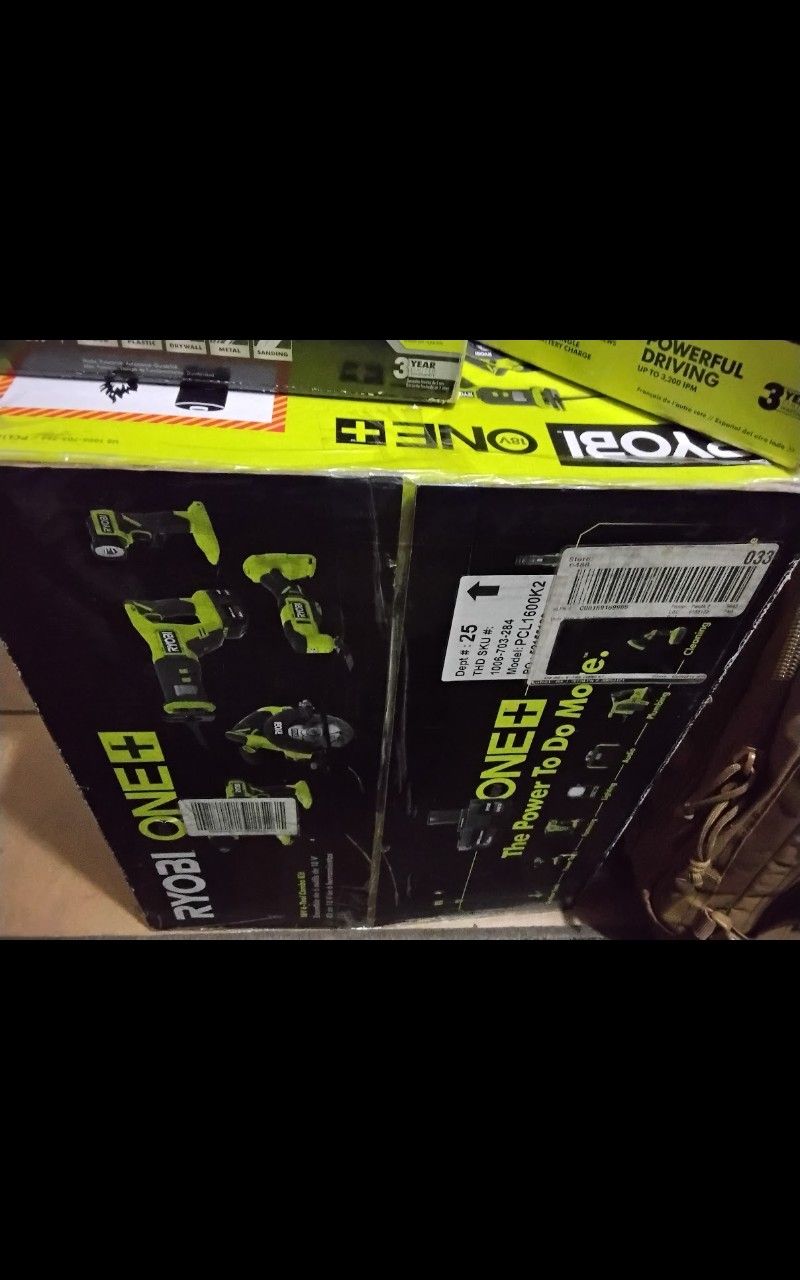 Ryobi 18v Brushless 6 In 1 Tool Set