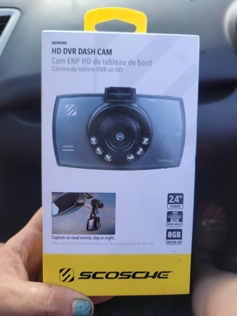 Scosche HD DVR Dash Cam ~ DDVR28G~ NEW!