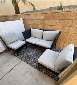 Wicker Patio Seating set- READ description