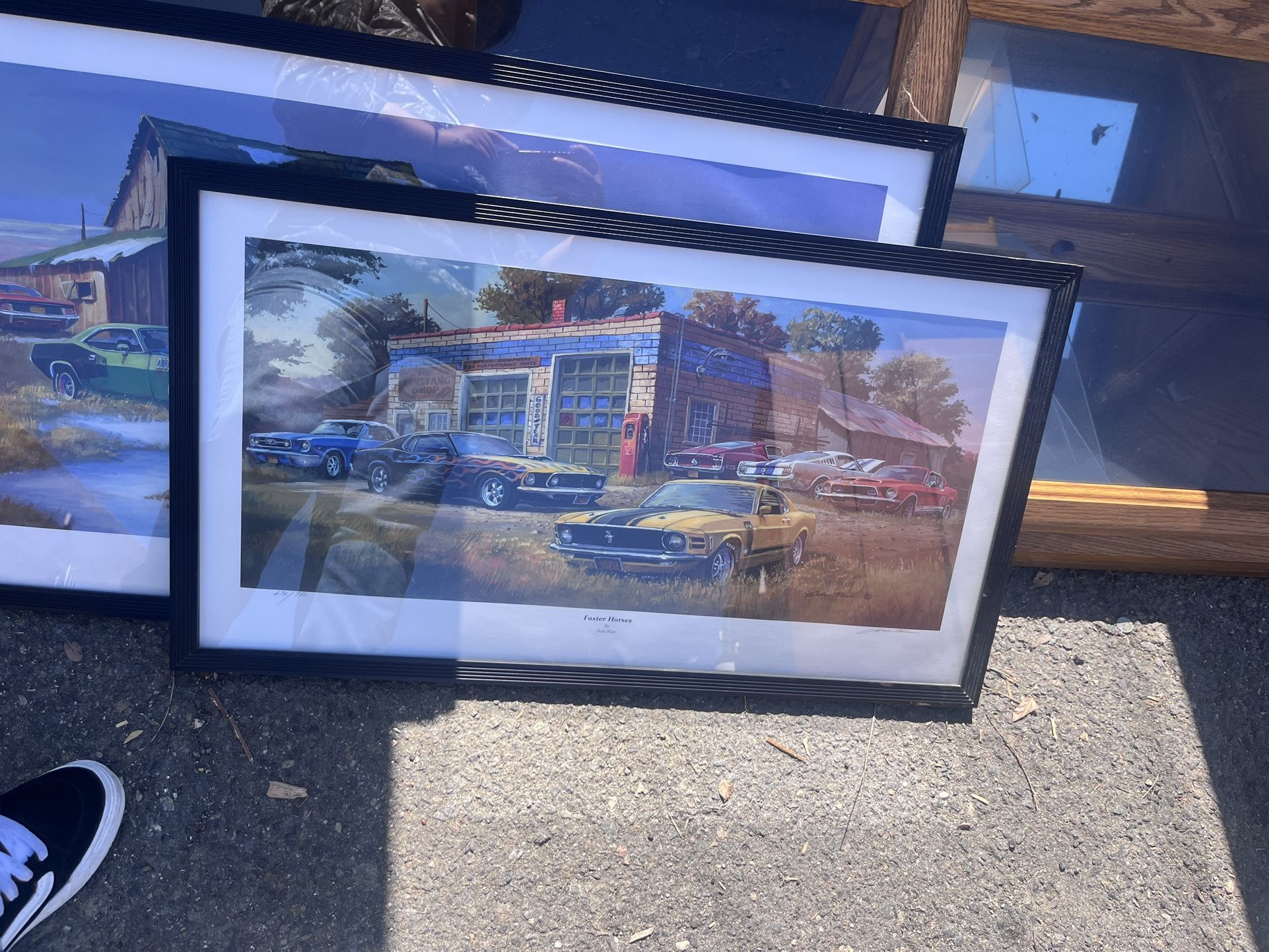 Canvas By Dale Klee Faster Horses