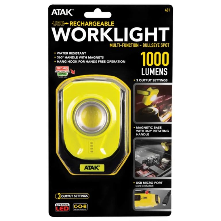 Atak USB Rechargeable Work light