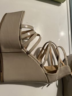Forever 21 Cream Wedges