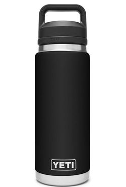 YETI Rambler Bottle with Chug Cap, a premium, vacuum-insulated stainless Steel
