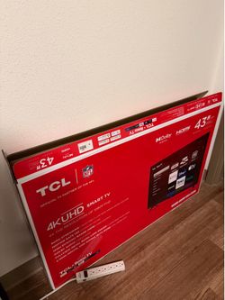 43” tcl Roku tv