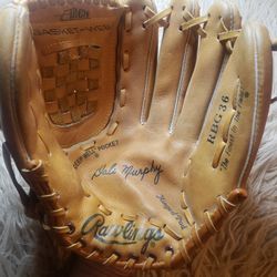 RAWLINGS RIGHT HAND THROWING 13" RBG36 DALE MURPHY BASEBALL GLOVE FASTBACK