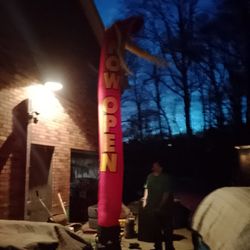 Inflatable Tube Man & Fan Base