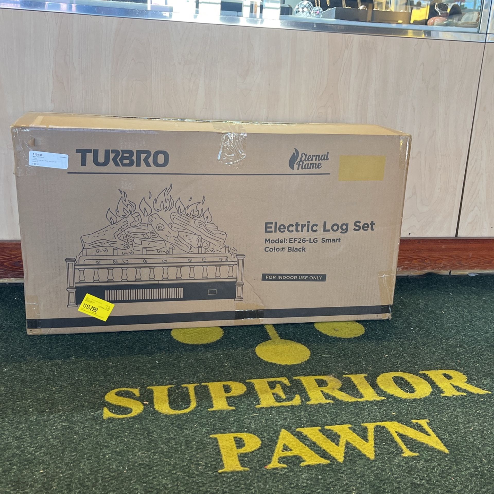 Electric Log Set. Indoor Use Only