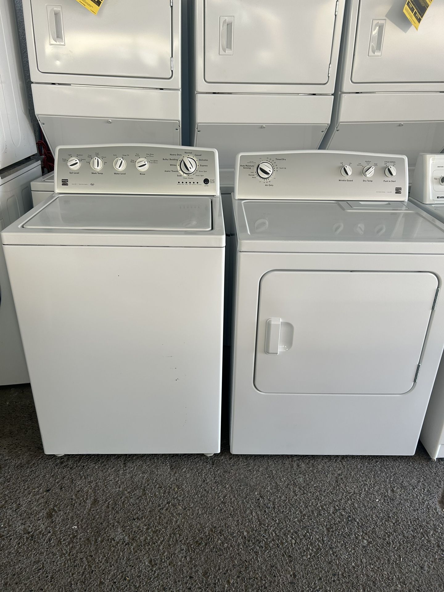 Kenmore Washer And Electric Dryer Set