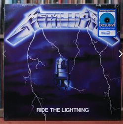 Metallica Ride The Lightning Vinyl Record