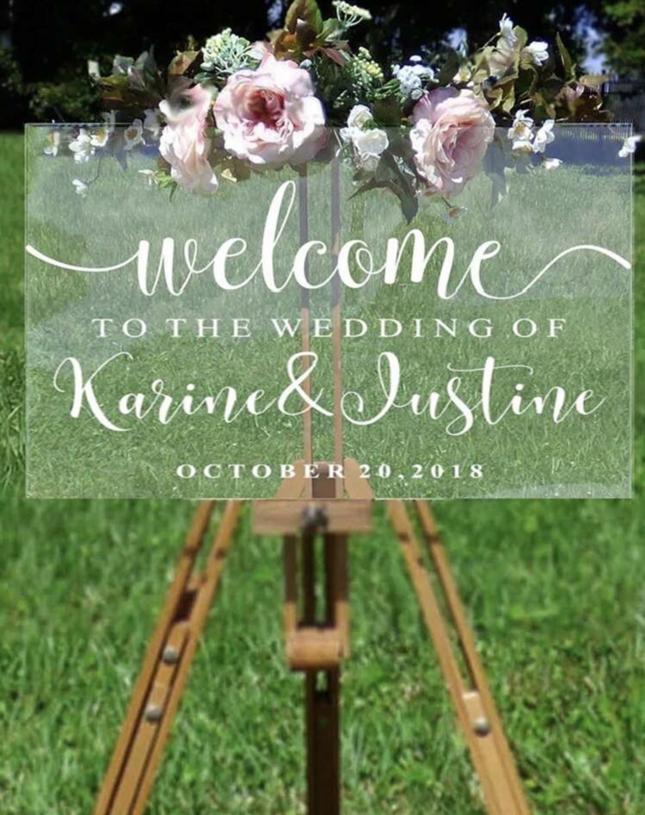 The Wedding Party Sign