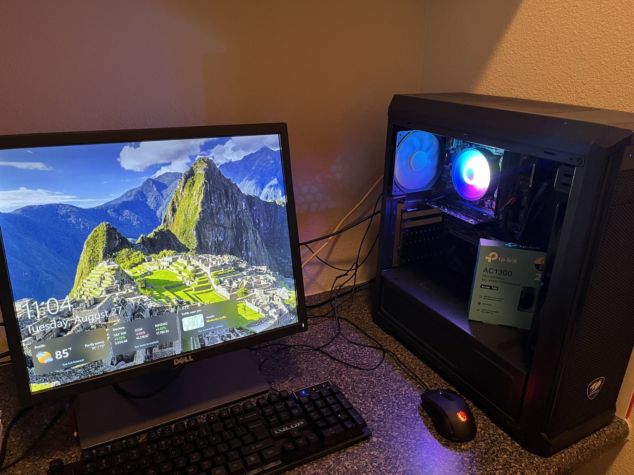 Light Gaming PC Set-Up i5-3570k - GT1030 - 16gb ram - 4+TB Storage