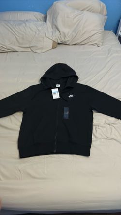 Black Nike zip up hoodie