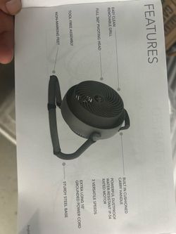 Heavy duty air circulator new