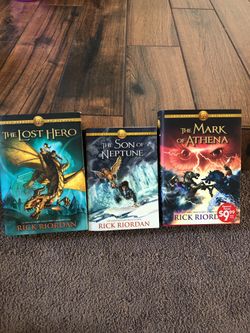 Hero’s of Olympus books 1-3