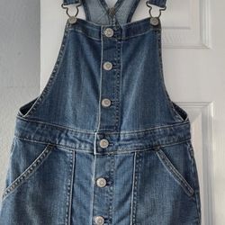 Girl Jean Dress - Size S (6)