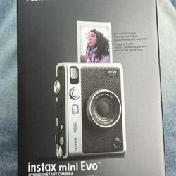 New In Box Fuji Film Instax Mini Evo 