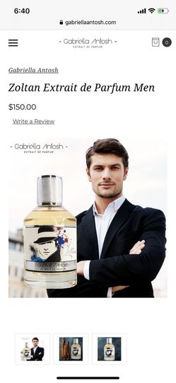 Gabriella Antosh Zoltan Men's Parfum ! for Sale in Norfolk, VA - OfferUp