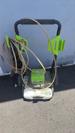 Green works 1800psi pressure washer