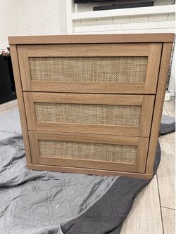 Sicotas Rattan Nightstand