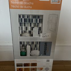 shower needs waterproof and ready to tile, easy installation 12“ x 28“Schluter KERDI Board- shower niche -  waterproof and ready to tile, easy install
