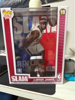 LeBron James slam magazine funko pop