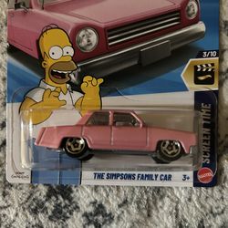 Hot Wheels The Simpsons Family Car