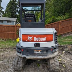 Bobcat E32 Mini Excavator Low Hours 1800