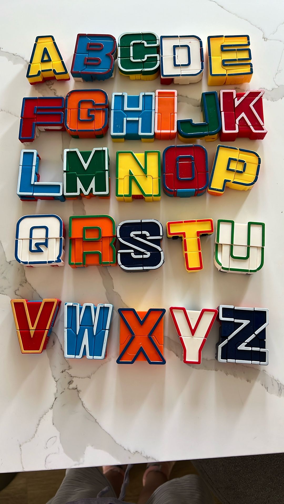 Transforming Alphabet
