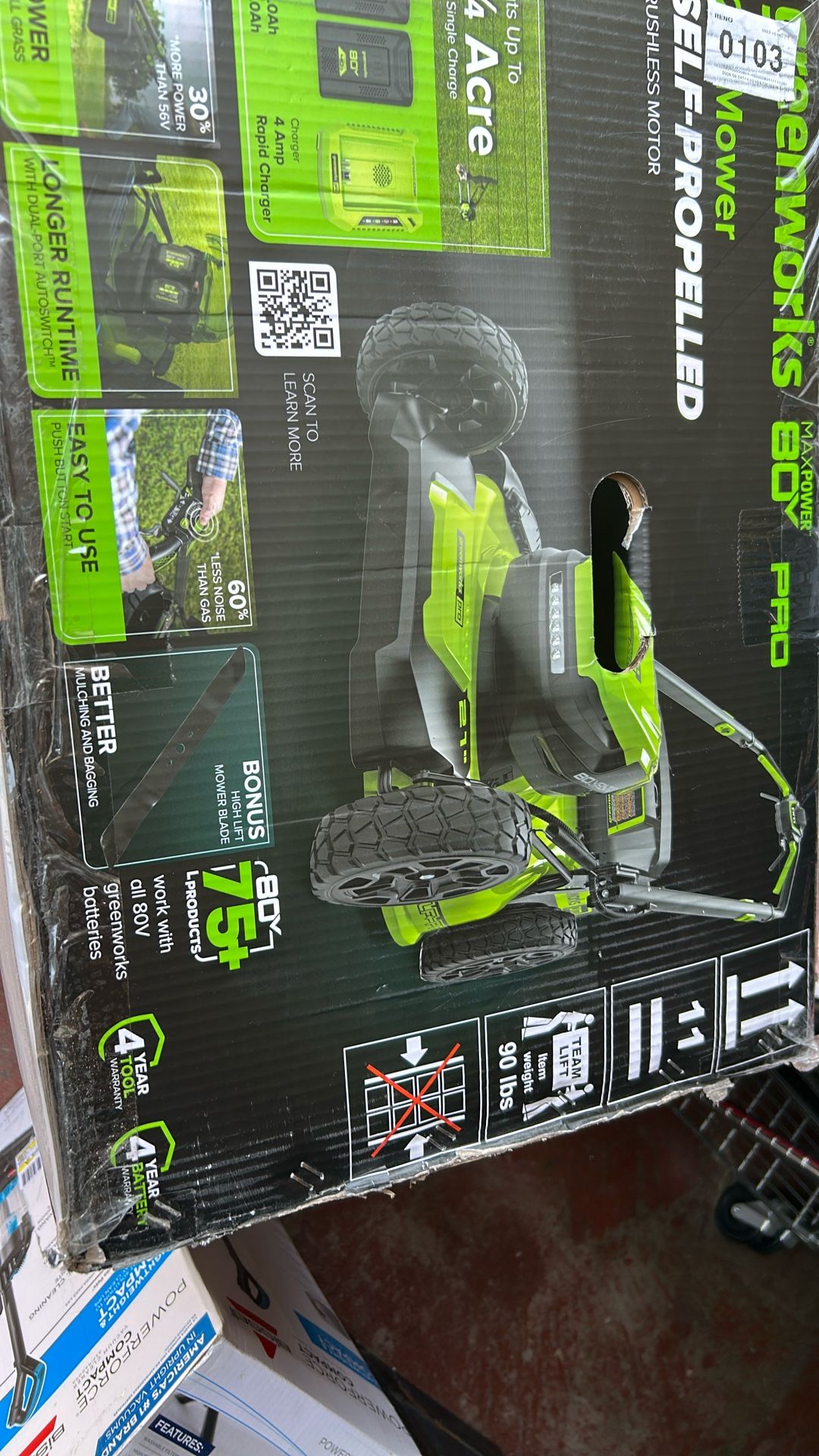 Greenworks Battery Lawn Mower
