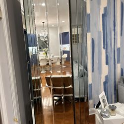 Mirror Wall/ Room Divider Or Accent Piece 