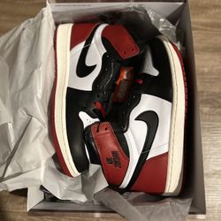 Reimagined Jordan 1s Black Toe 