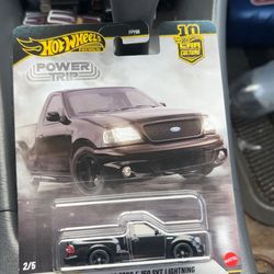 Hot Wheels 2026 Car Culture Power Trip `99 Ford F-150 SVT Lightning black 2/5