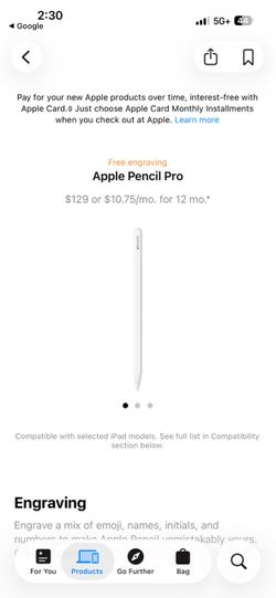Apple Pencil Pro