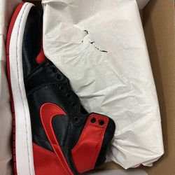 Pairs Landed Jordan 1 High Og “Satin Bred”(WMNS). Sizes, (10.5W/9M)(11.5W/10M).(12W/10.5M). Tap in for Pricing. 🫡✅🥵🔥