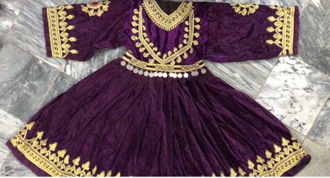 Purple vintage dress