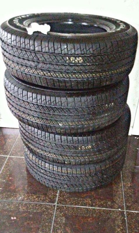 Jeep truck troca Tires llantas goodyear 265 70 17 ford gmc chevy dodge bridgestone 265/70/17