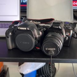 Canon EOS Rebel XSI and Rebel X S