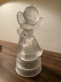 Glass musical angel