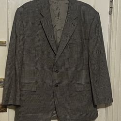 Men's LAUREN Ralph Lauren Brown 100% Lambs' Wool Blazer Suit Jacket Size 50R